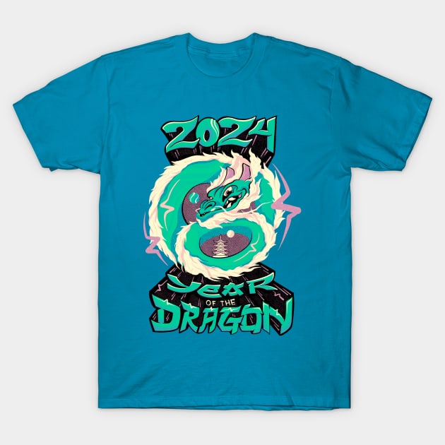 Year of the Dragon T-Shirt by paulopazciencia